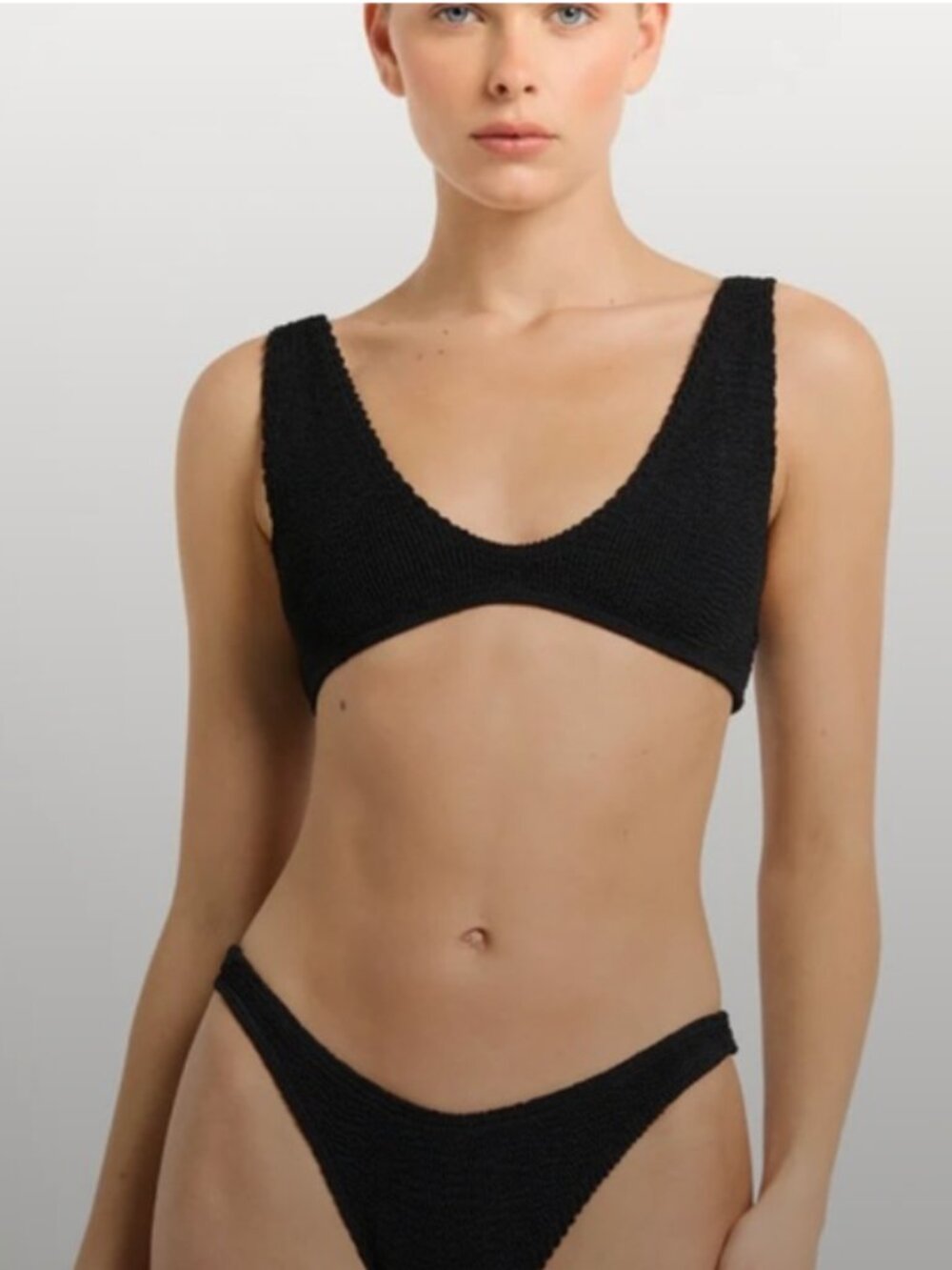NEW Bond-eye black scout bikini TOP ONLY
